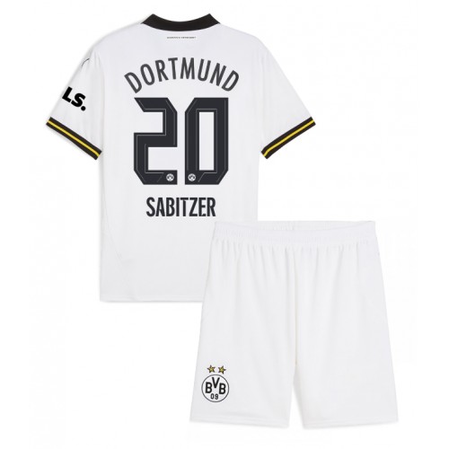Borussia Dortmund Marcel Sabitzer #20 Tredje trøje Børn 2024-25 Kortærmet (+ Korte bukser)